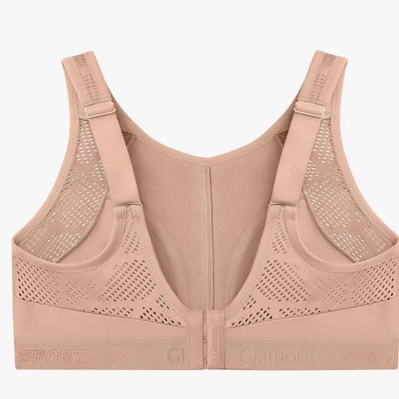 Glamorize women’s plus size No-sweat sports Bra wire free size 40D. Like new - Picture 7 of 10